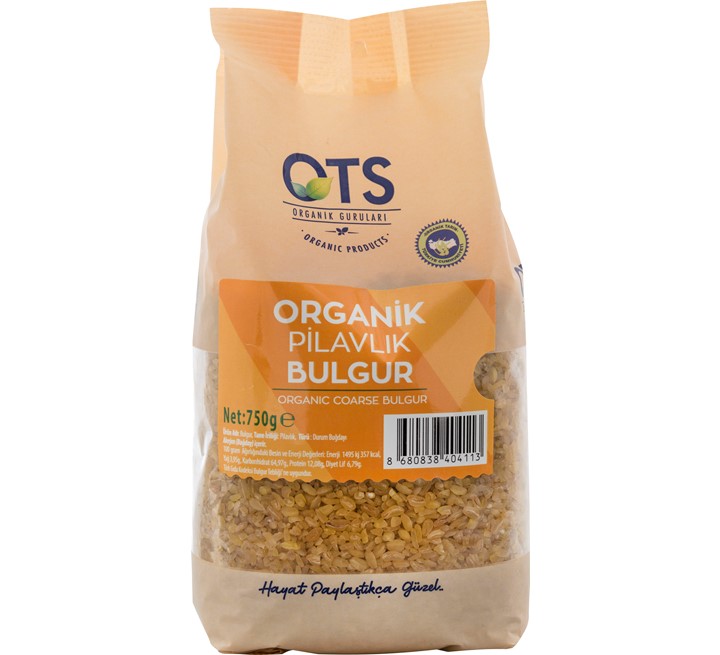 Ots organik pilavlık bukgur 750gr